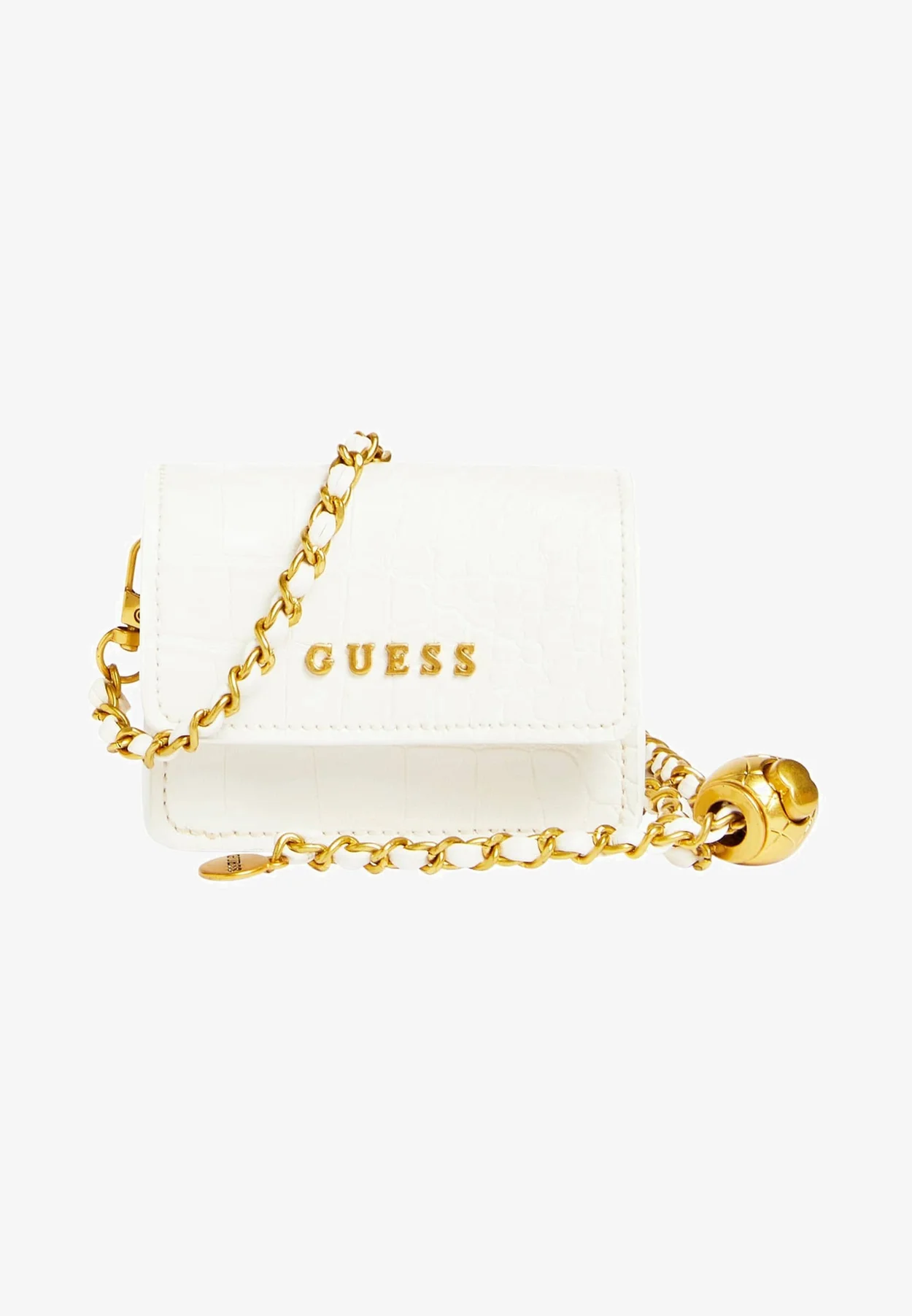 CHAIN BELT - Geldbörse - weiß