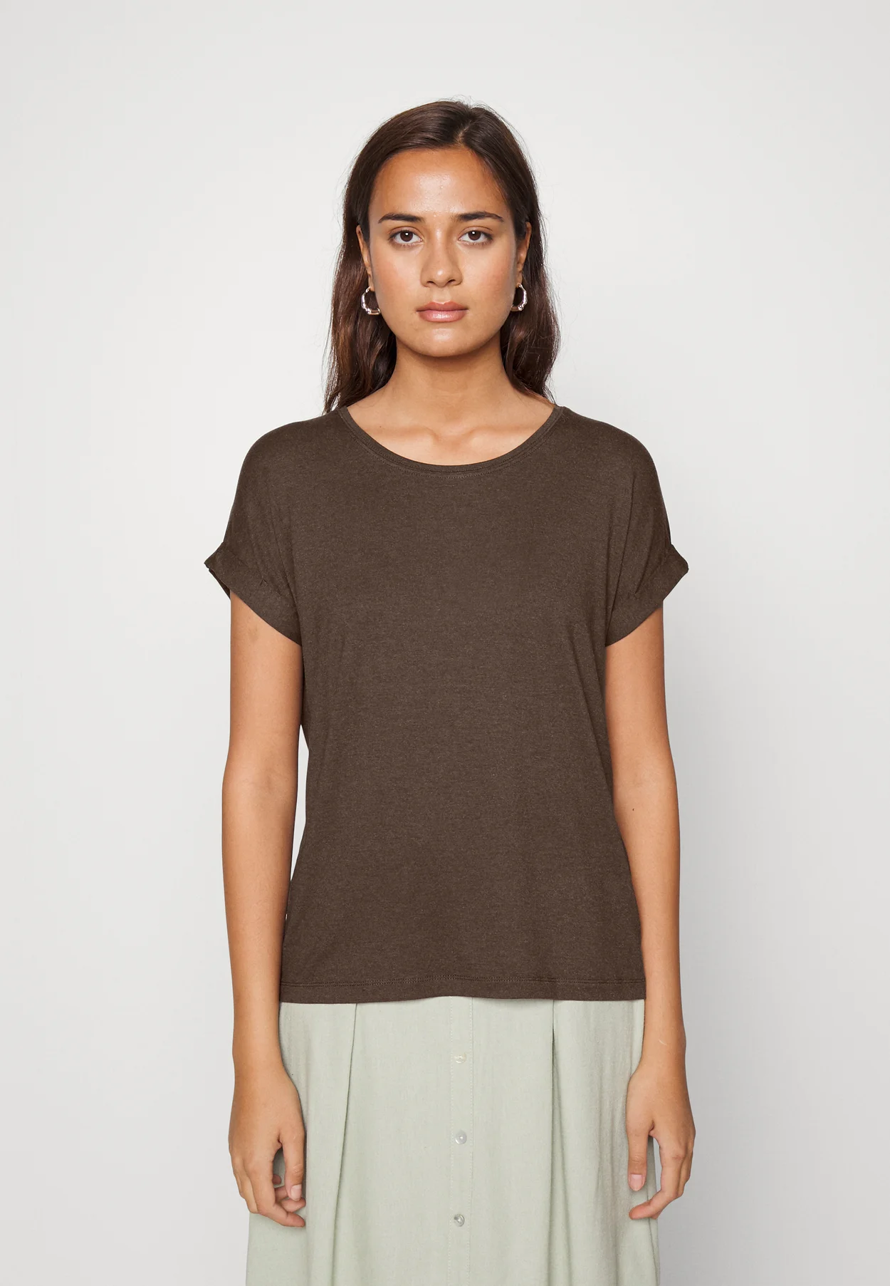 ONLMOSTERNOOS JRS - T-Shirt basic - hot fudge