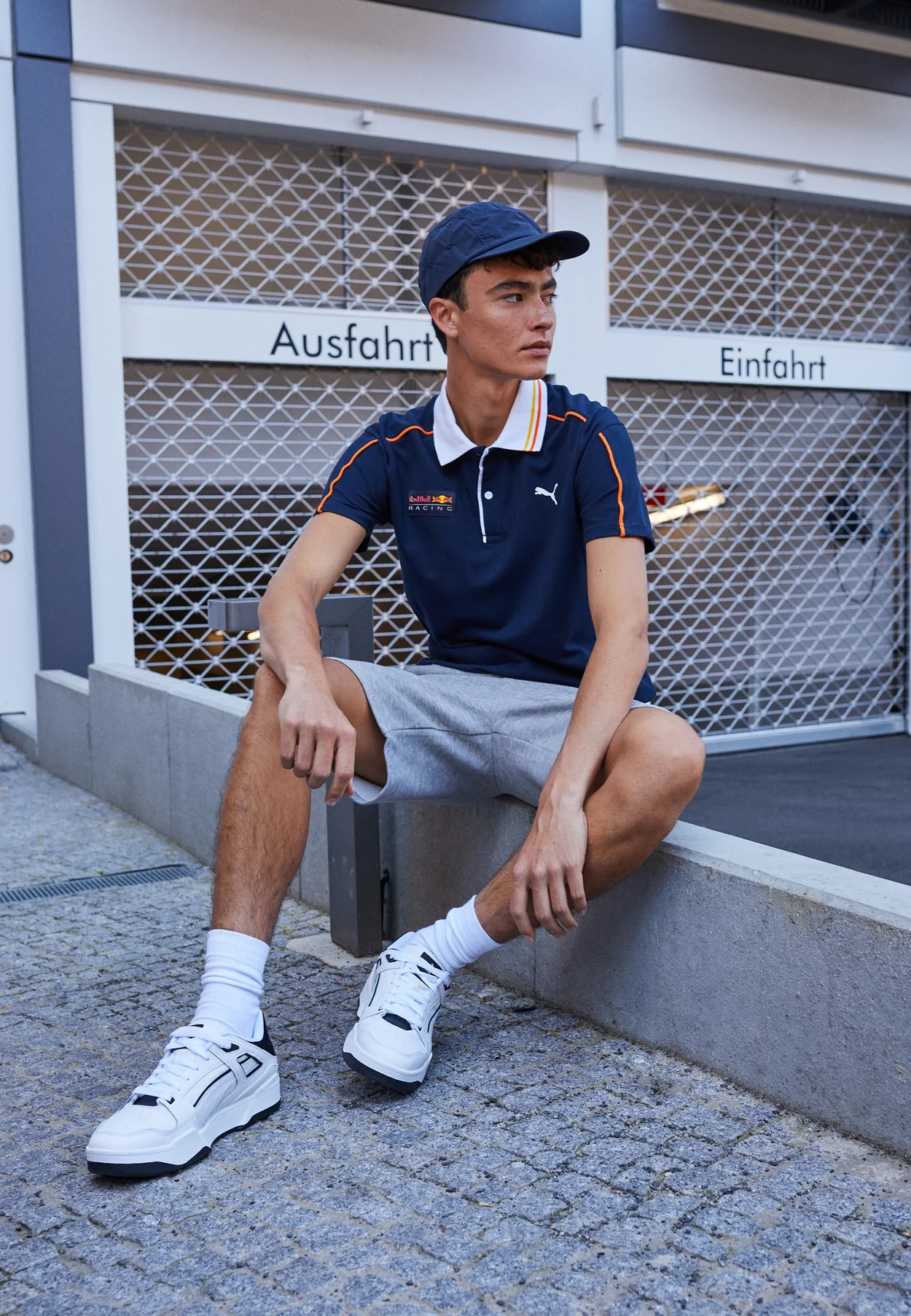 Polo shirt - night sky