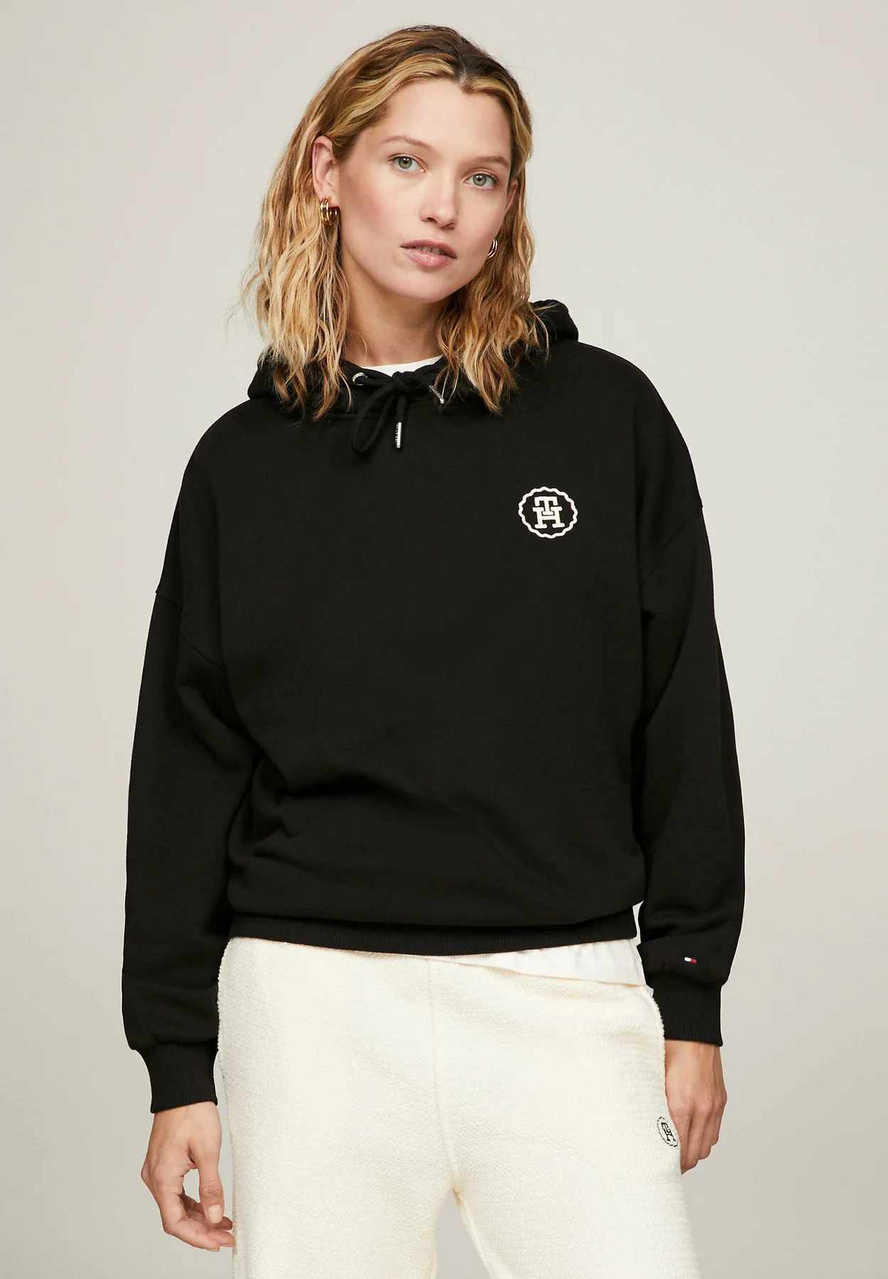 Kapuzenpullover - black