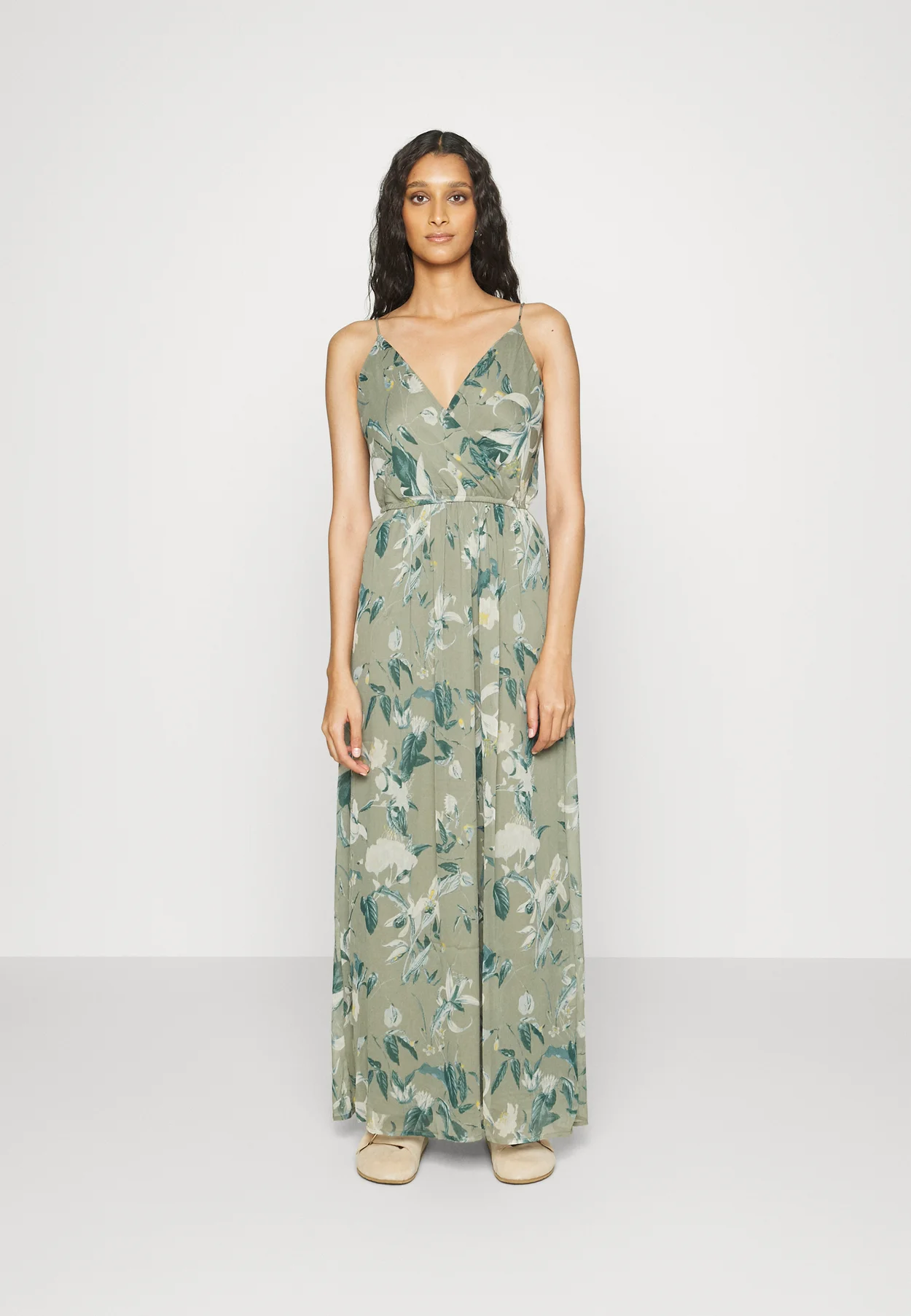 VMWONDA WRAP DRESS - Maxi dress - sea spray debbie