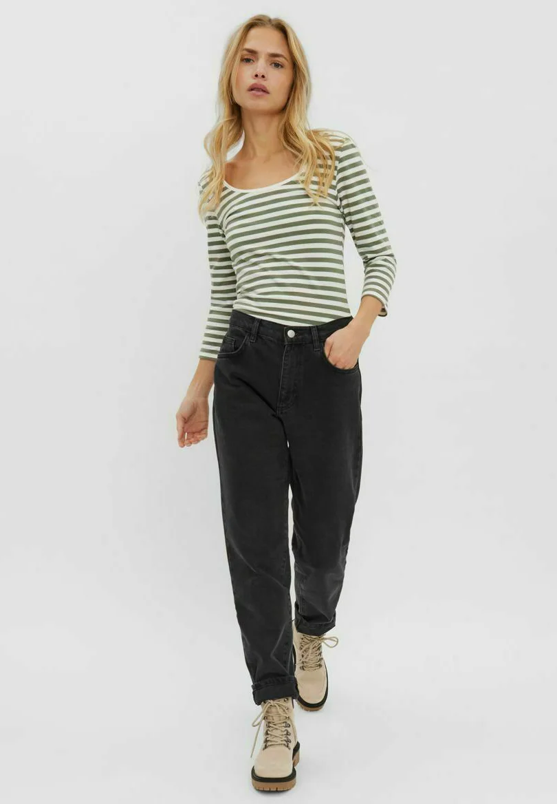 GESTREIFTES - Langarmshirt - laurel wreath